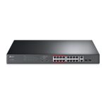 Tp-Link TL-SL1218MP Switch non administrable 16 ports PoE+ 10/100 Mbps + 2 ports Gigabit