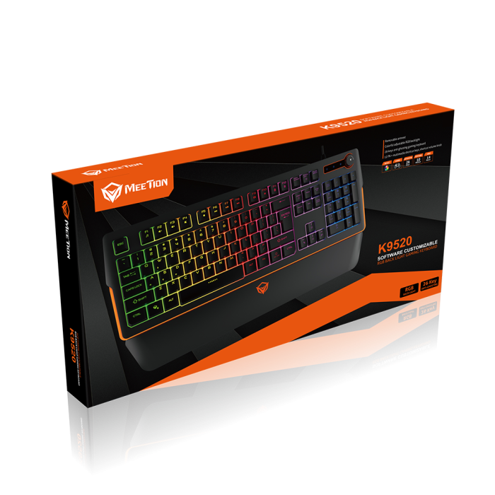 CLAVIER GAMING FIL MEETION K9520 CUSTOMIZABLE