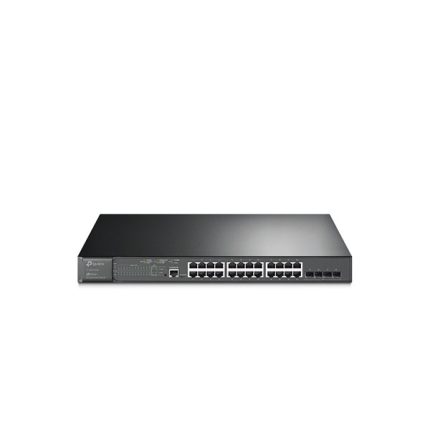 Tp-Link JetStream 28-Port Gigabit L2+ Managed Switch with 24-Port PoE+-amkoy