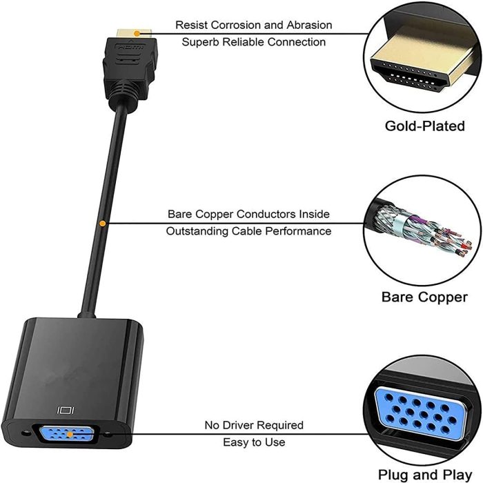 ADAPTATEUR HDMI/ VGA