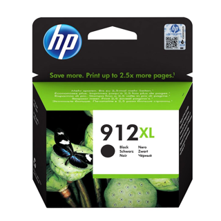 HP 912XL High Yield Black Original Ink Cartridge Pour OJ 8023