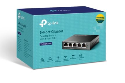 TP-Link TL-SG1005P Switch 5-PORT GIGABIT