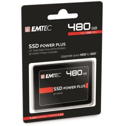 DISQUE DUR SSD INTERNE EMTECH Power Plus 480GB